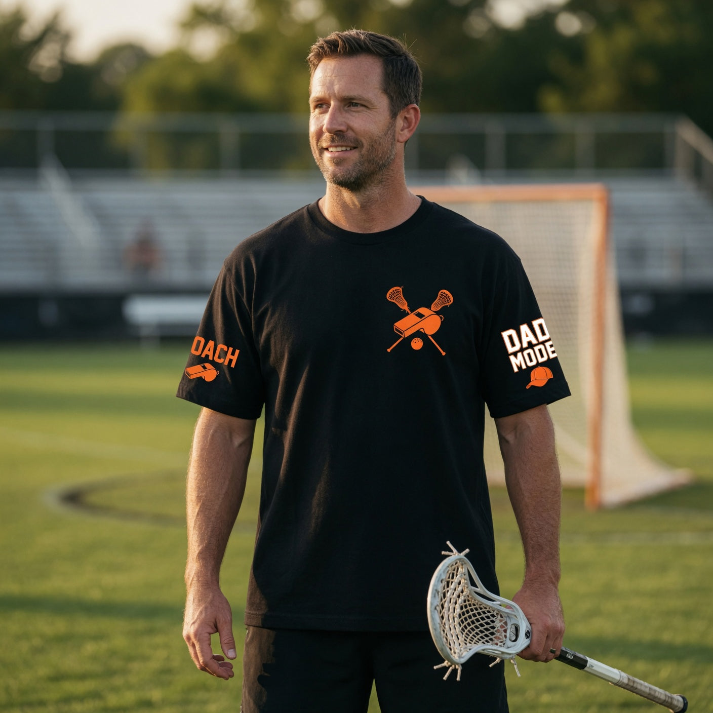 Lacrosse Coach Dad Shirt - I'm Not Just a Father, I Fill Out Brackets & Coach My Kids