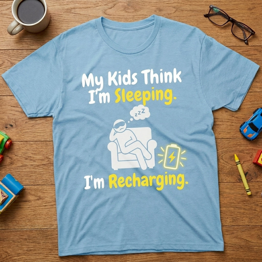 My Kids Think I'm Sleeping. I'm Recharging.