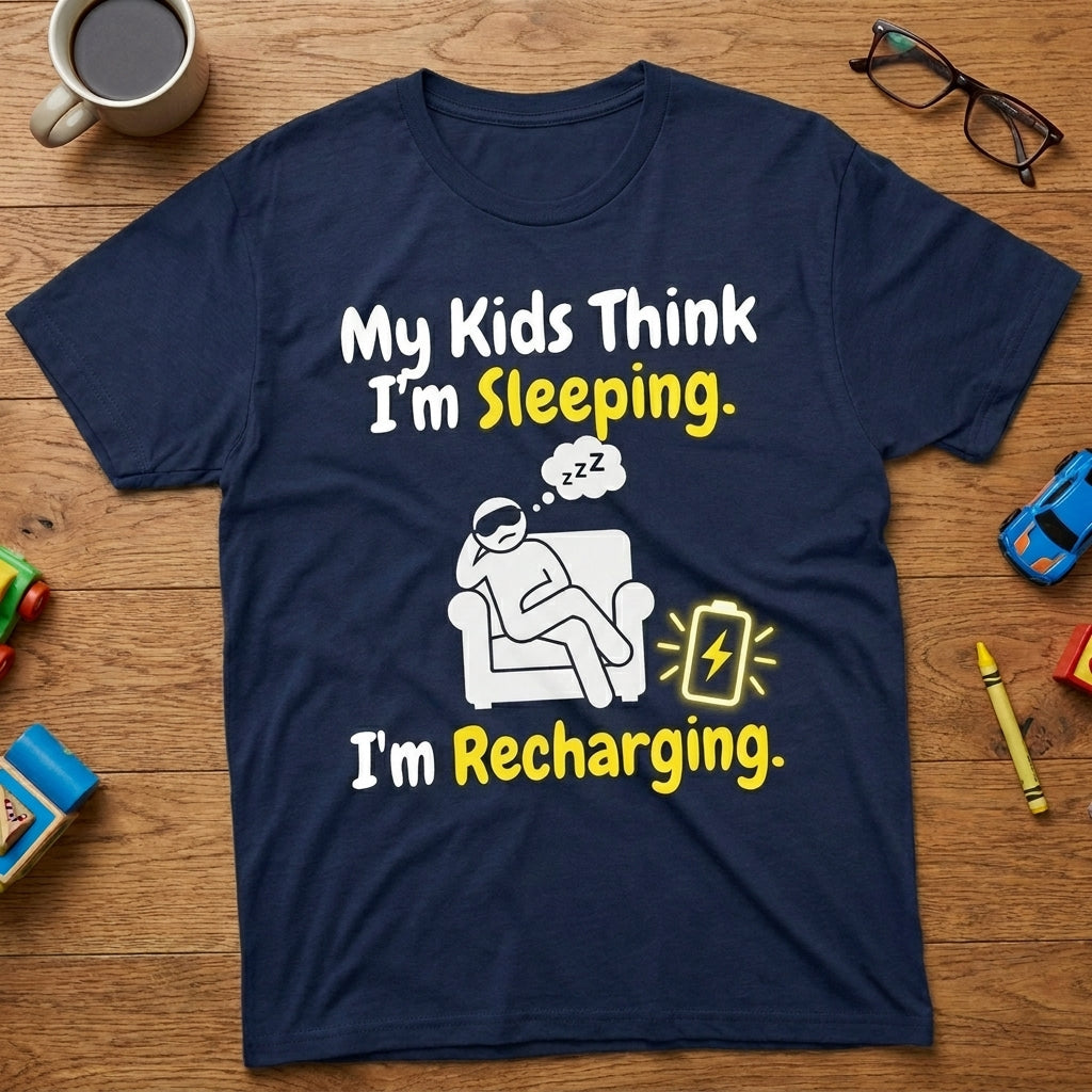 My Kids Think I'm Sleeping. I'm Recharging.